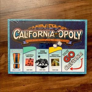California Opoly Monopoly Game